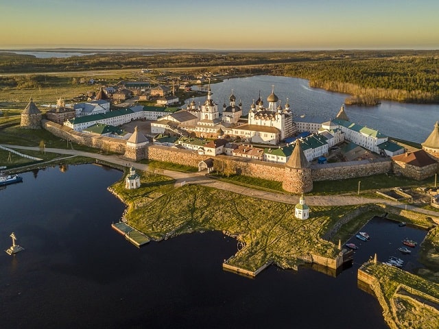 Соловецкие острова водопад